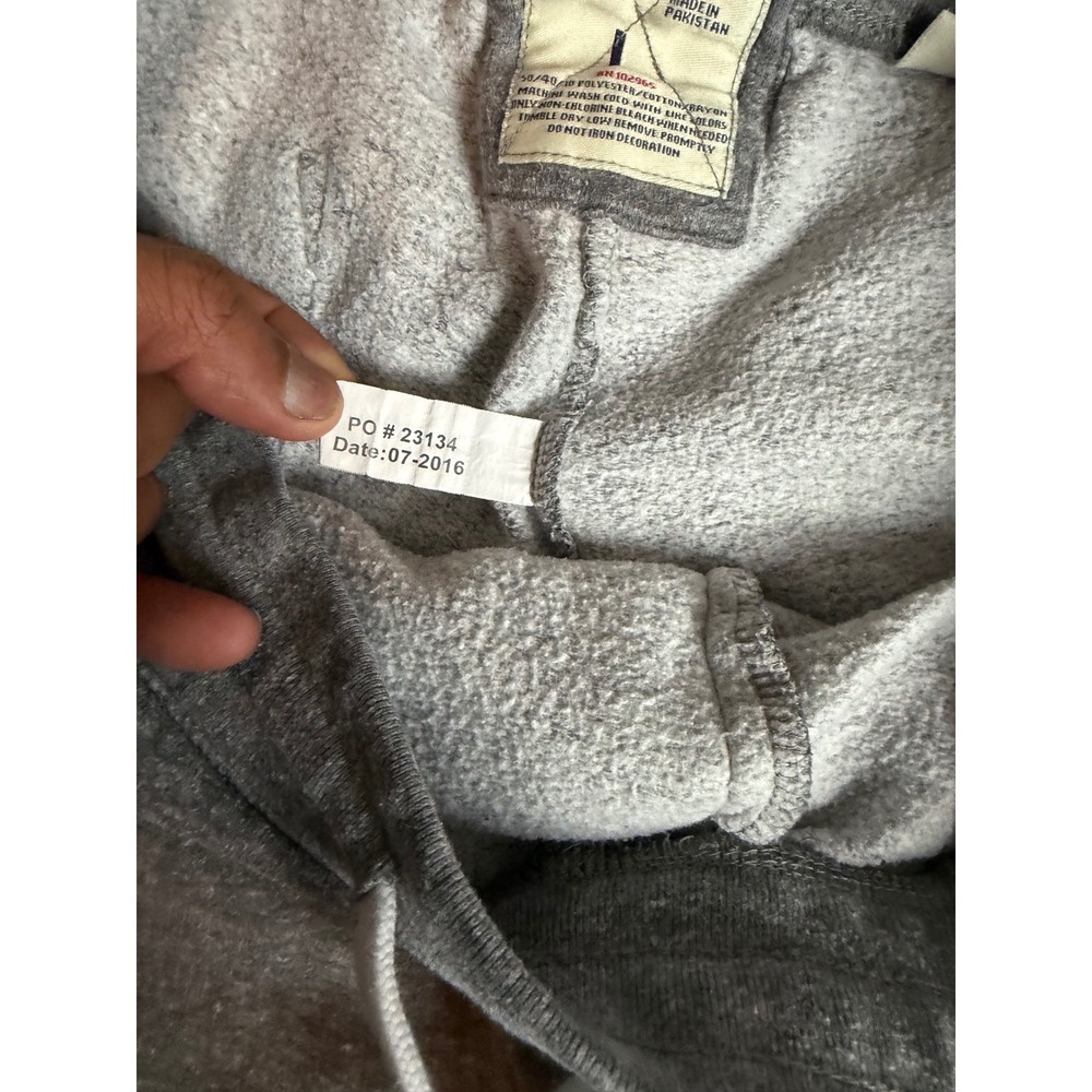 League Butler Bulldogs Triblend Sweats Gray Heather Lounge Shorts Mens Large - Picture 5 of 7